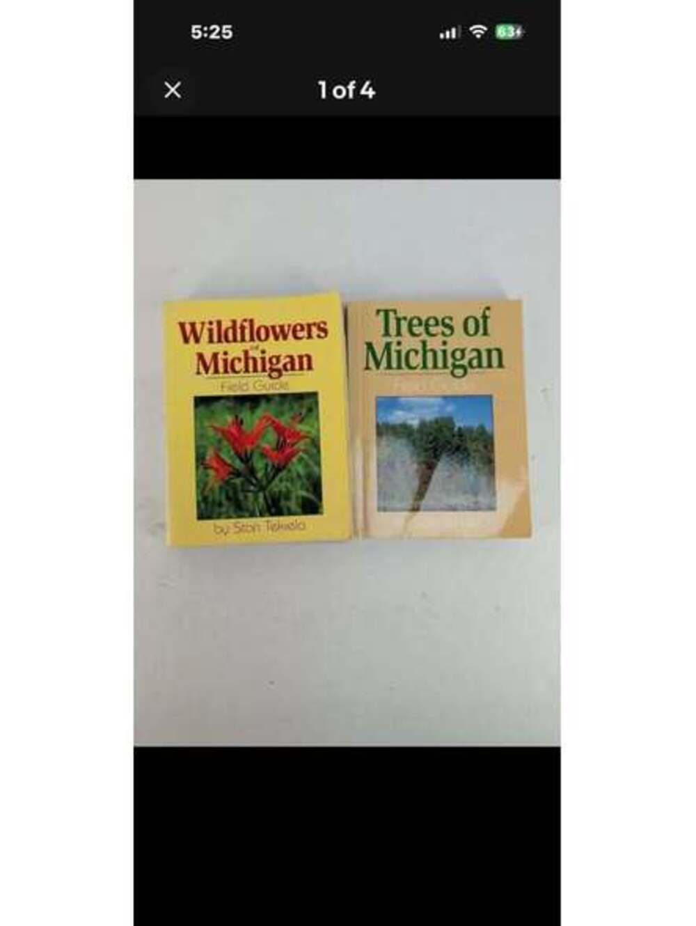 Wildflowers of Michigan and Trees of Michigan Field Guides by Stan Tekiela